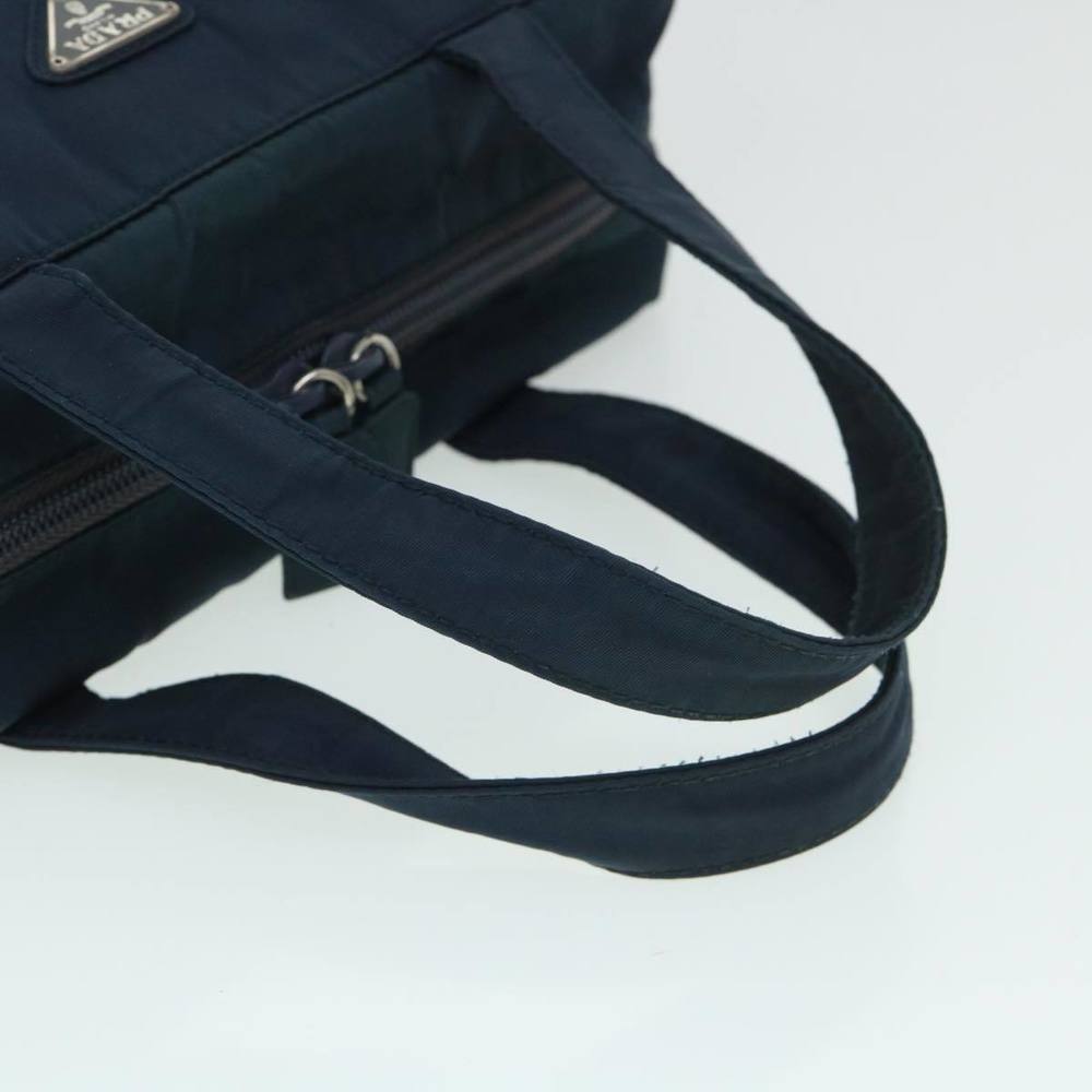 PRADA Hand Bag Nylon Navy Auth hk867 - Picture 7 of 16